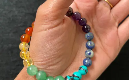 Buy Natural 7 Chakra Bracelet – Energized Gemstone Healing