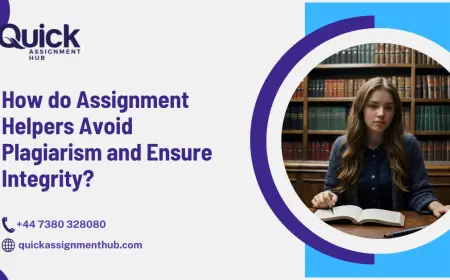 How do Assignment Helpers Avoid Plagiarism and Ensure Integrity?