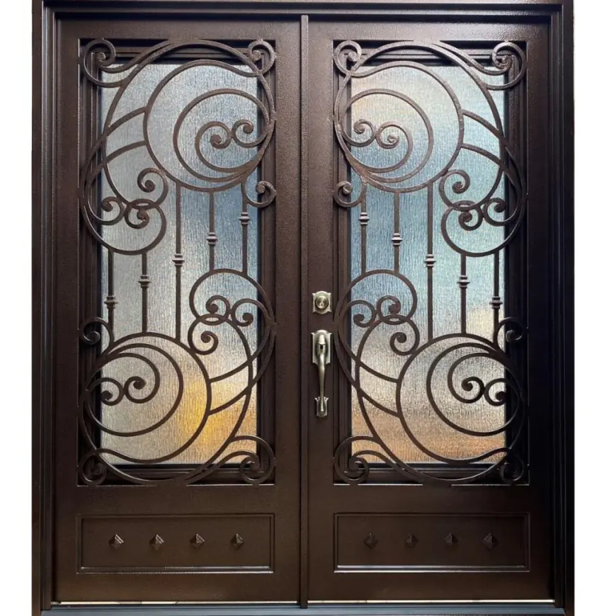 Iron Doors Entry: A Lasting Impression of Style and Security