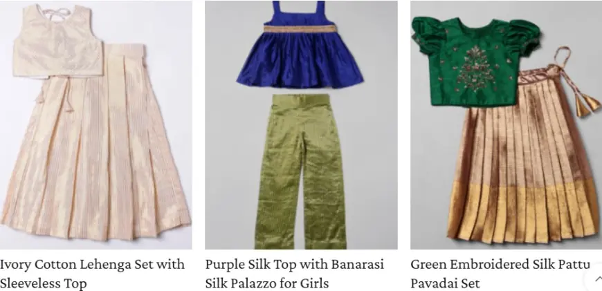 Buy Ethnic Wear for Kids - Mirra Clothing
