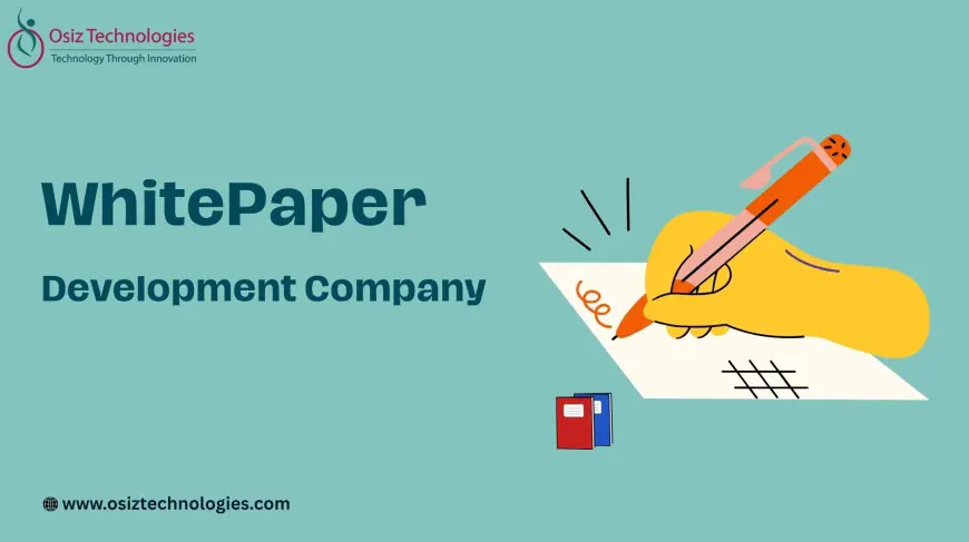 Top Whitepaper Writing Development Company for Crypto & Blockchain Projects