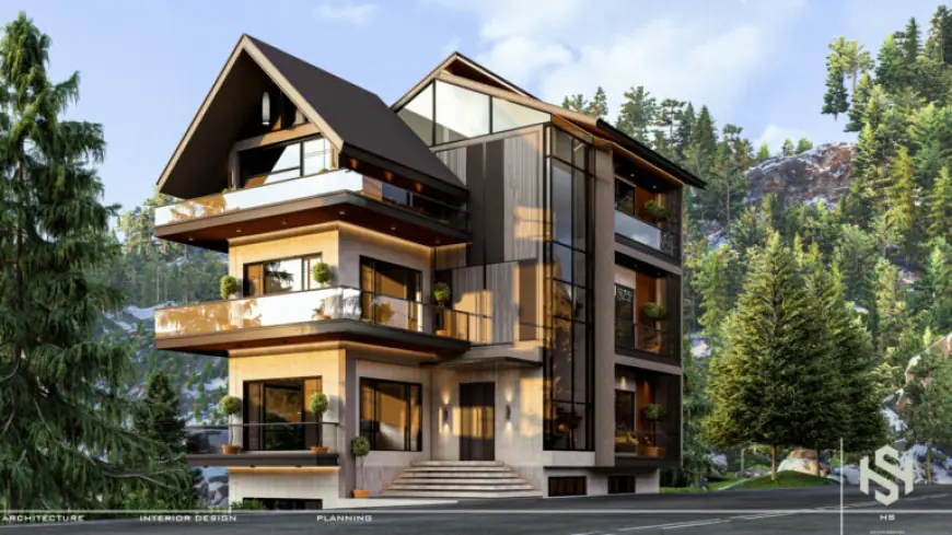 HS ARCHS: Innovative Home Ideas & Stunning House Wall Design Solutions