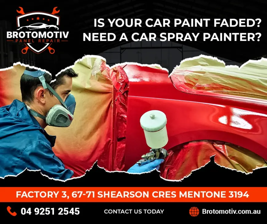 Expert Car Respray Services in Melbourne by Brotomotiv