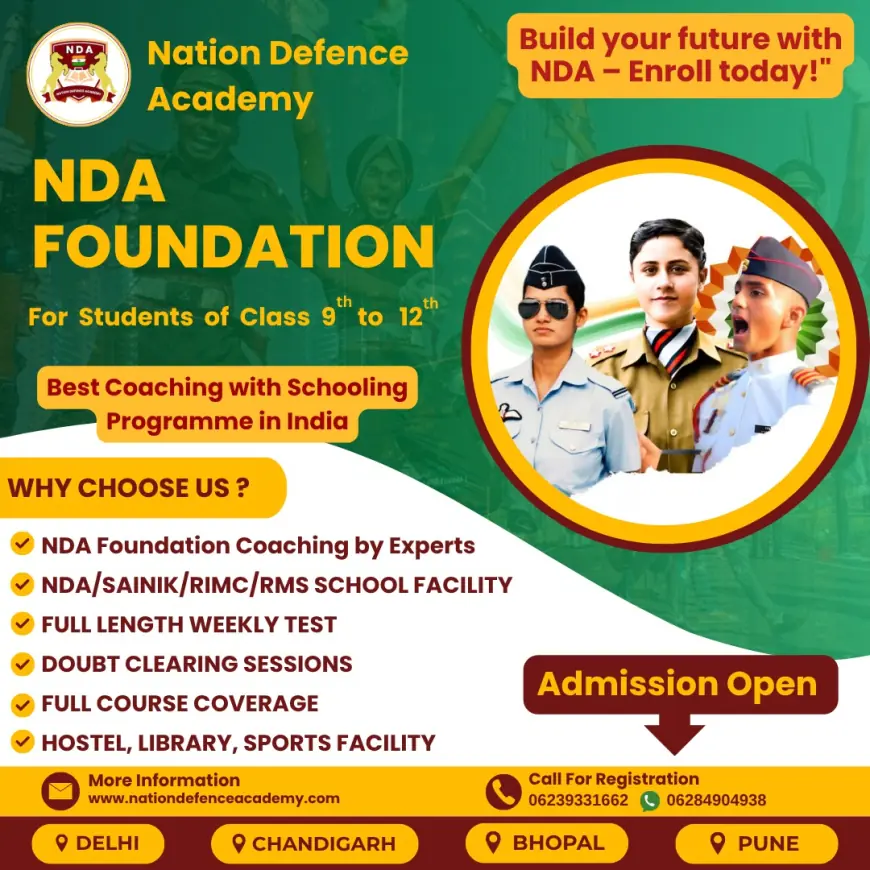 How to start NDA Preparation in Class 11 in Pune