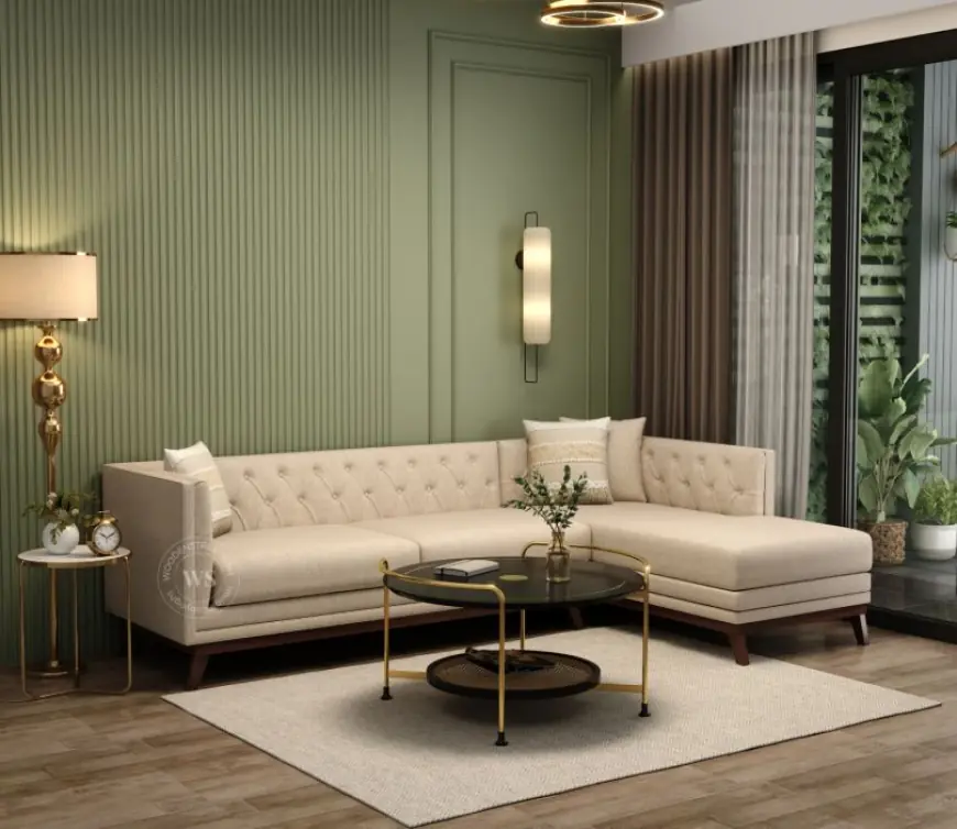 Best Fabric Choices for Your L Shape Sofa | Wooden Street
