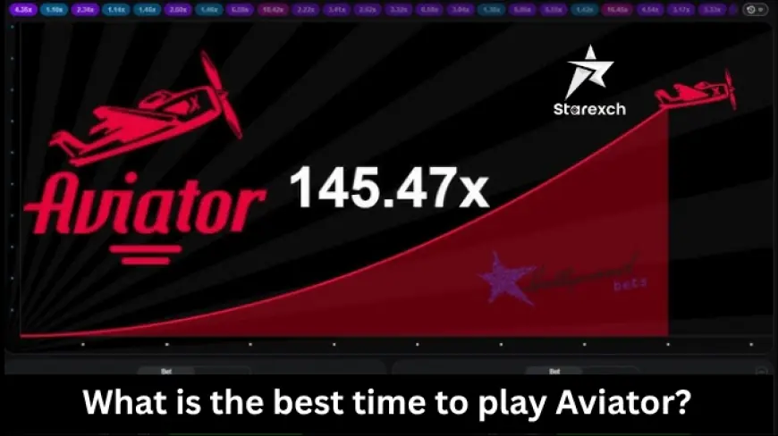 What is the best time to play Aviator?