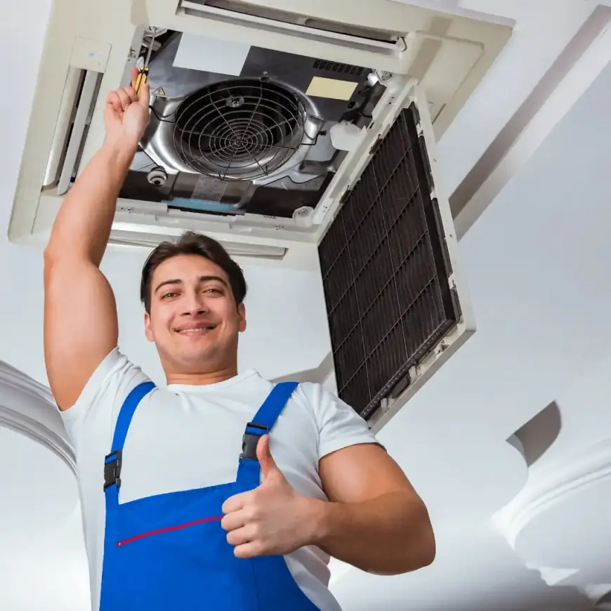 Reclaim cooling efficiency with Urban Mop's top AC repair near me solutions