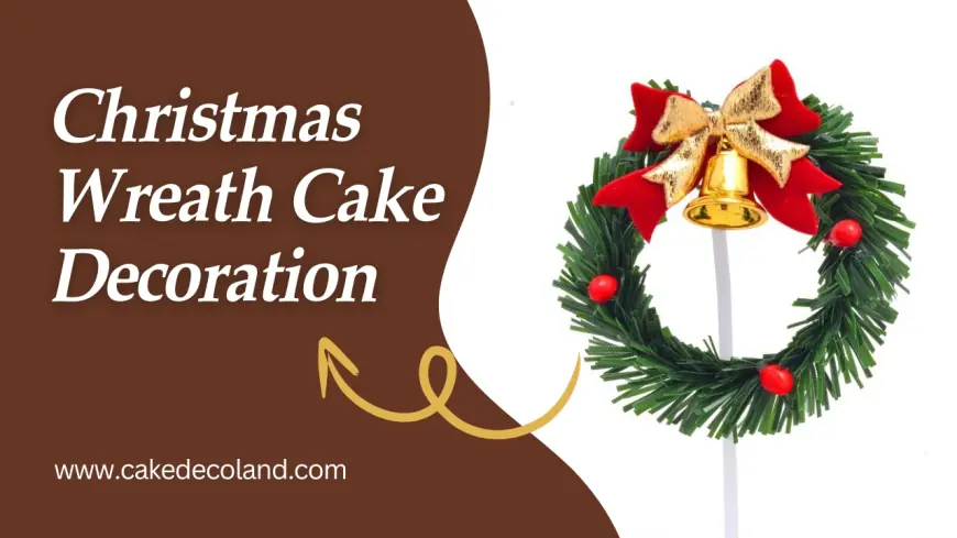 Christmas Ball Cake Decoration