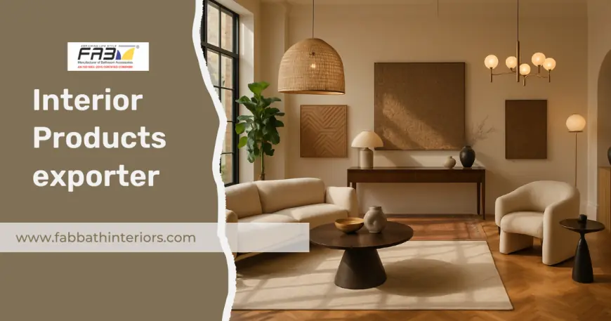 Interior Products Exporter: The Gateway to Global Style and Quality
