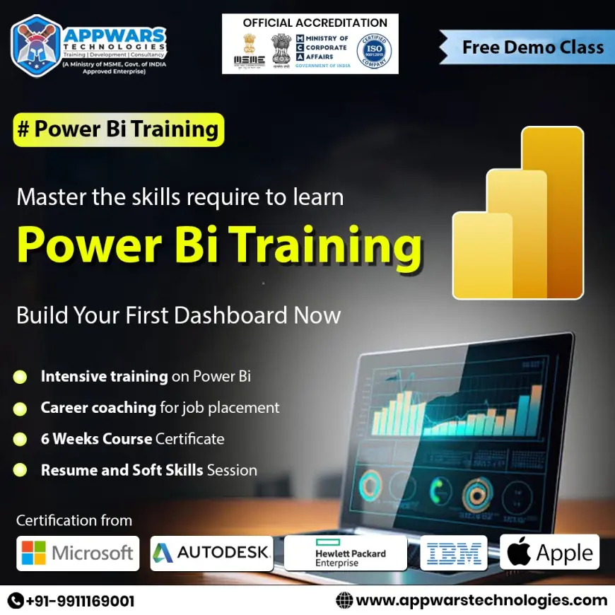Step-by-Step Guide to Power BI Training in Noida for Beginners