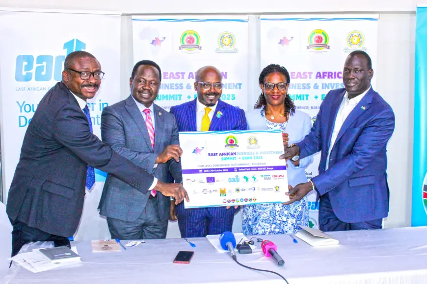 East African Business& Investment Summit 2025 set for October to boost regional trade ties.