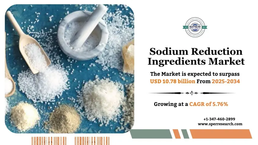 Sodium Reduction Ingredients Market Size and Forecast 2034