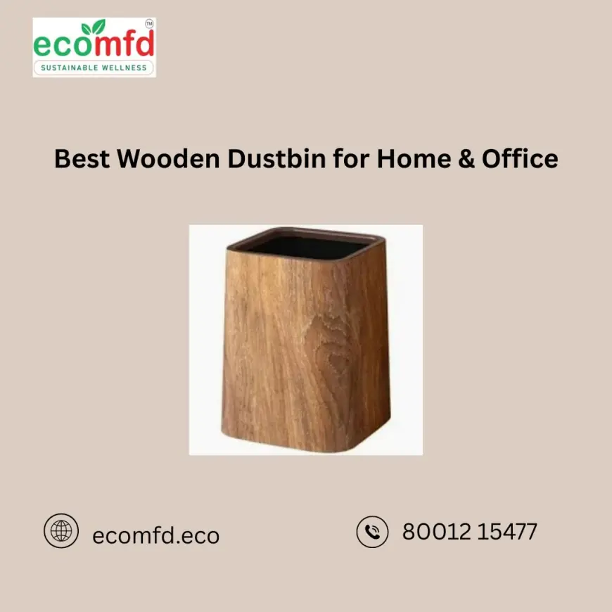 Best Wooden Dustbin for Home & Office