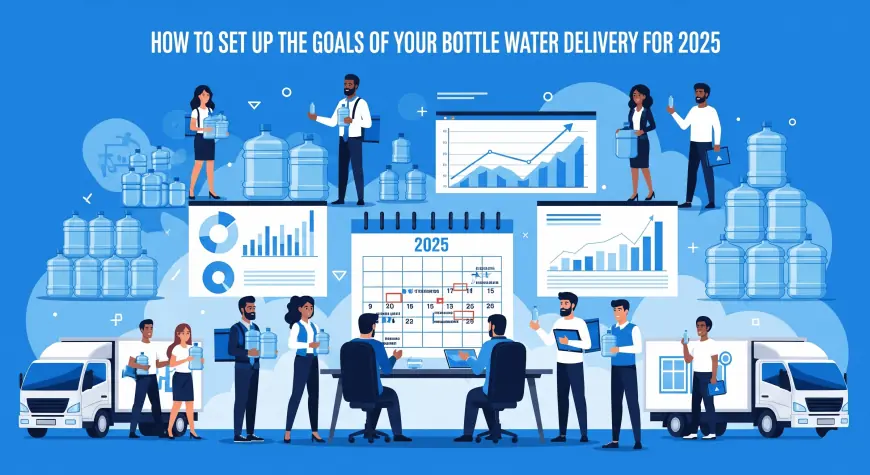 How to Set Up the Goals of Your Bottle Water Delivery for 2025