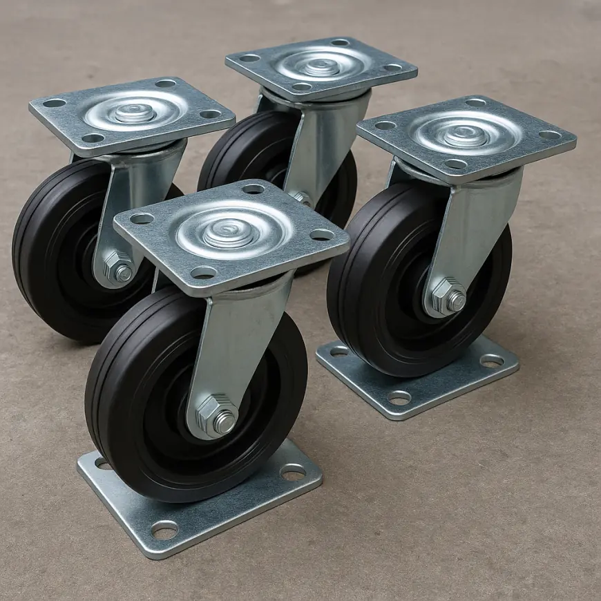 Choosing the Best Solid Steel Caster Wheels for Durability