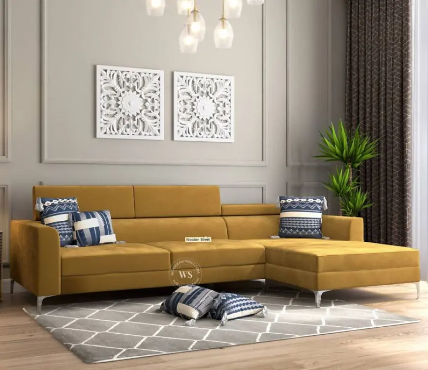 5 Popular L Shape Sofa Designs You’ll Love from Wooden Street