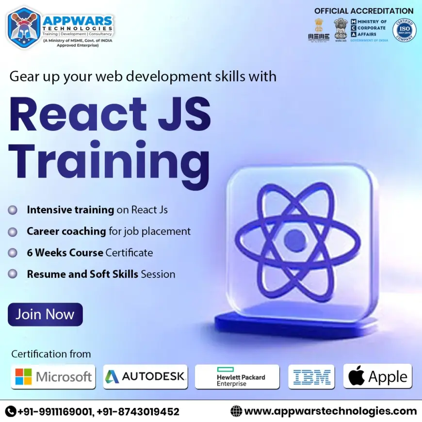 React JS Course in Noida: Boost Your Web Development Career