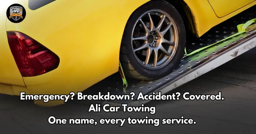 Pakistan’s Most Trusted Auto Towing Service - Ali Car Towing