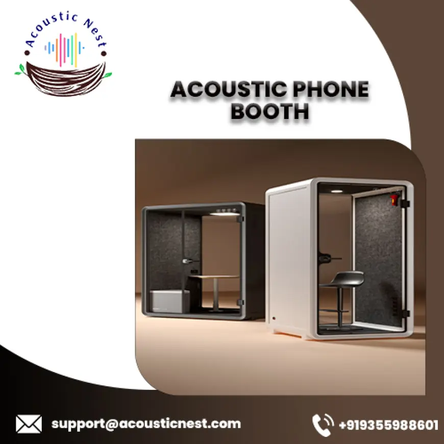 Best Acoustic Phone Booth for Offices and Co-Working Spaces
