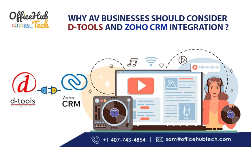 Why AV Businesses Should Consider D-Tools<‑> Zoho CRM Integration?