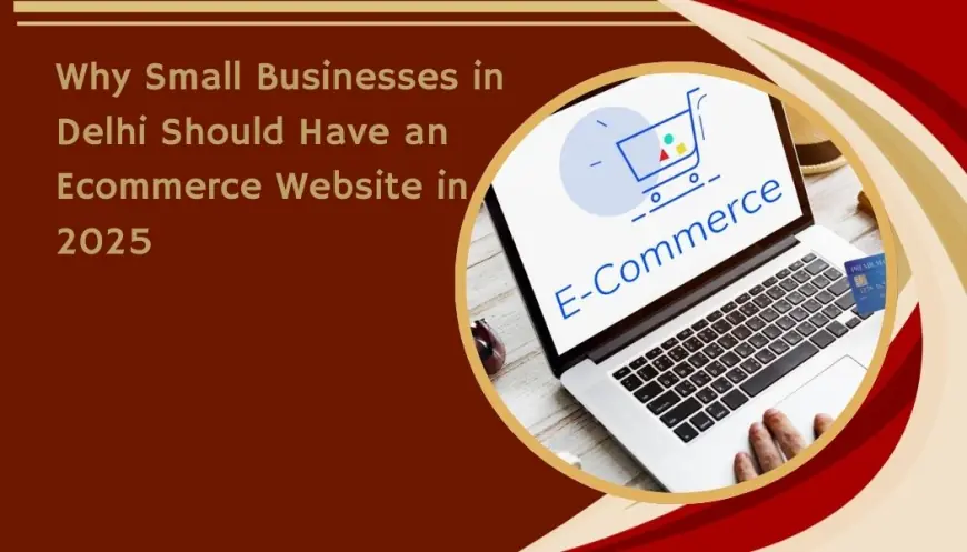 Why Small Businesses in Delhi Should Have an Ecommerce Website in 2025
