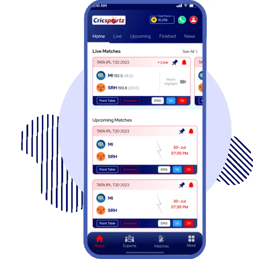 Comprehensive Cricket API – Fixtures, Results & Stats for Developers | CricSportz