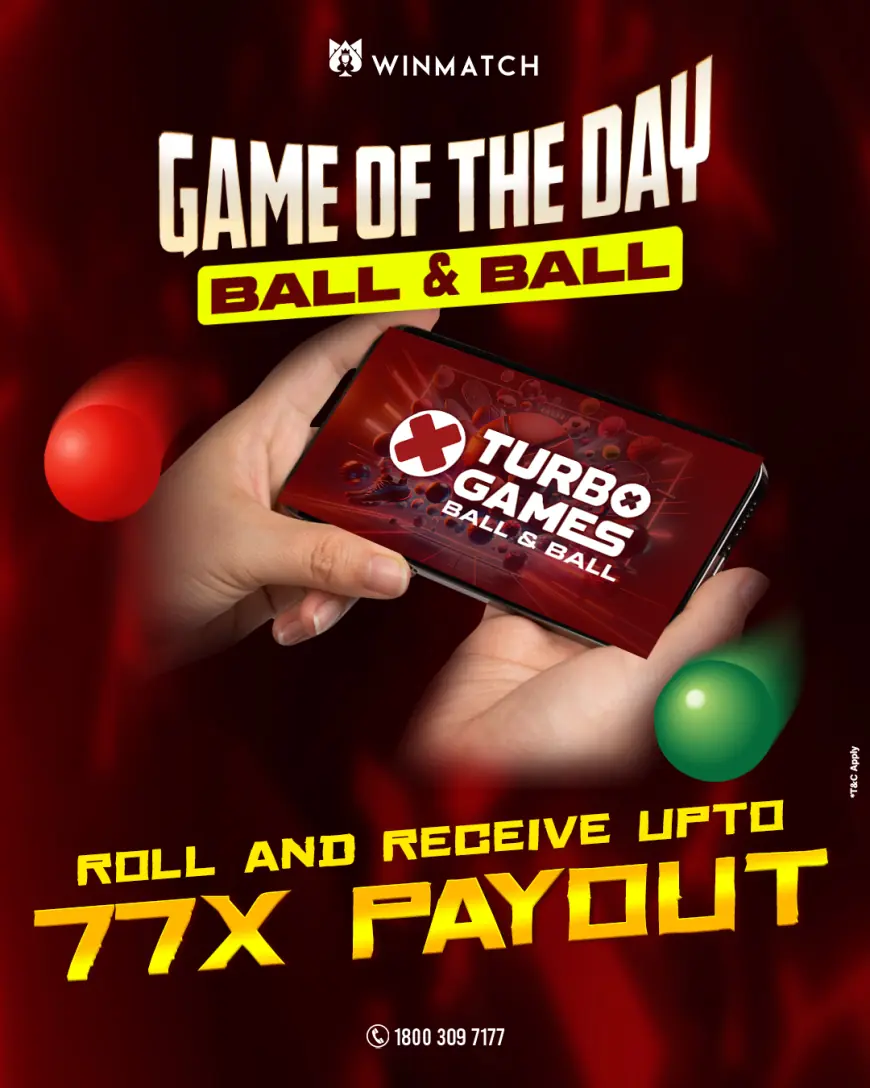 Play Ball & Ball on Winmatch and Unlock 77X Payouts
