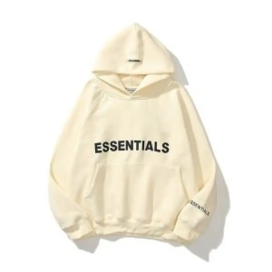 Fear of God Essentials Cream Hoodie – The Perfect Neutral Streetwear Pick