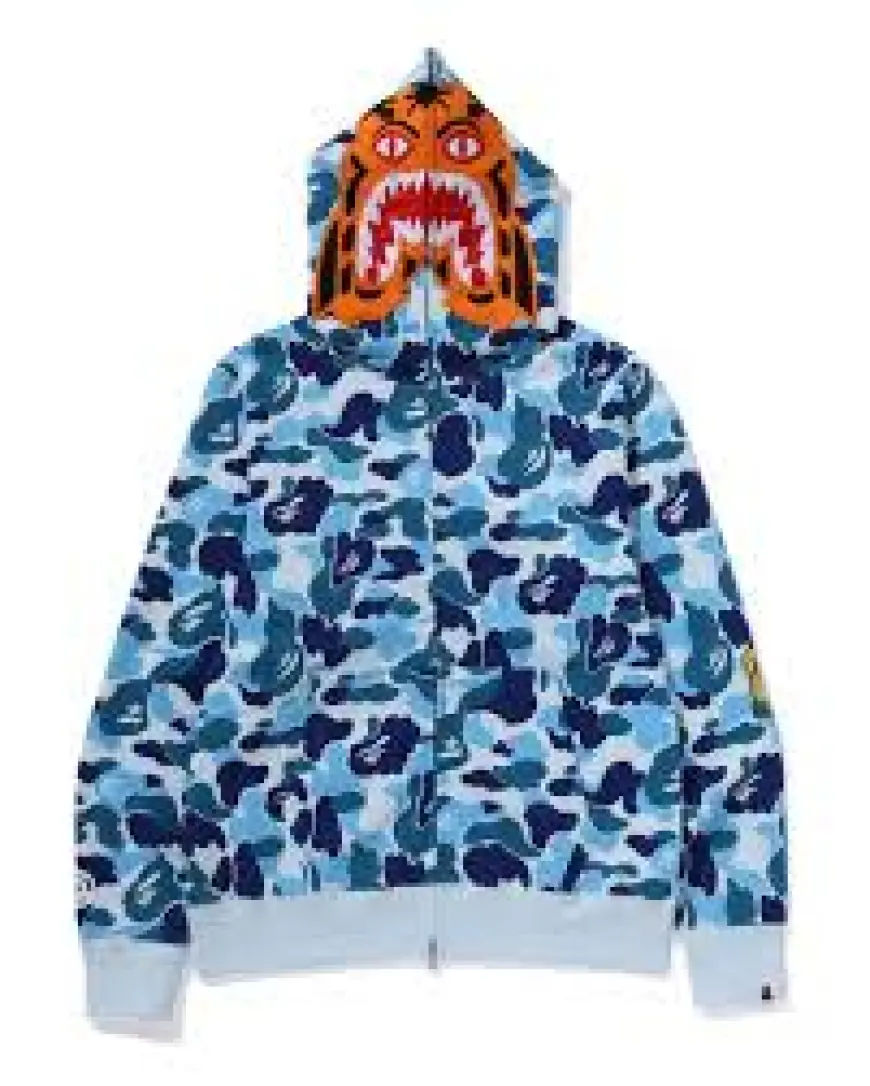 A Bathing Ape Denim Jacket – Rugged Streetwear Look