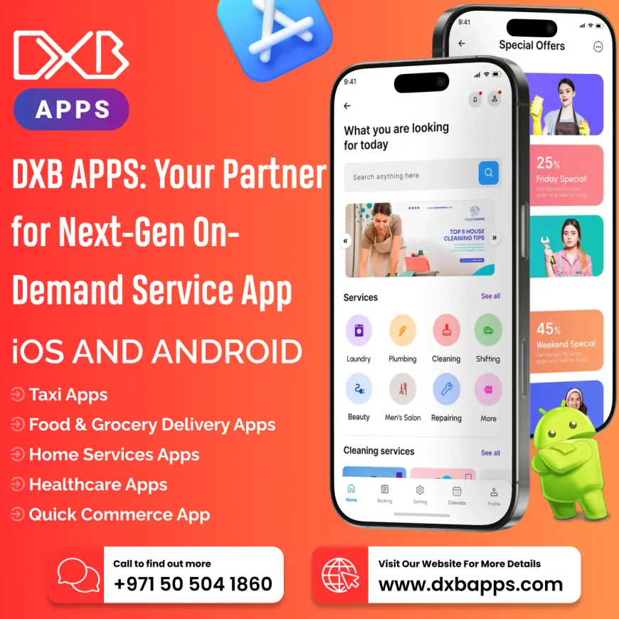 Mobile app development Dubai solutions by experts at DXB APPS