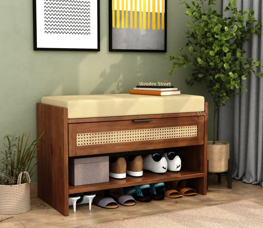5 Creative Shoe Rack Ideas for Small Spaces from WoodenStreet