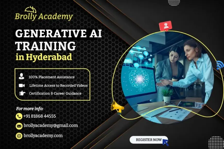 Generative AI Training in Hyderabad – Brolly Academy