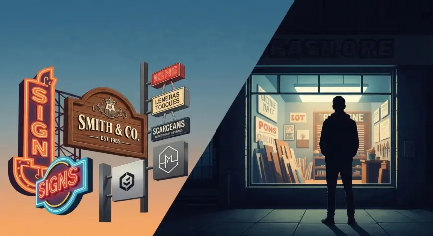 How Can a Sign Company in Pasadena Help Local Businesses Stand Out