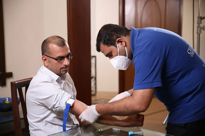 Blood Test at Home During a Health Emergency