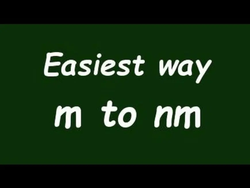 Learn How to Convert Meters to Newton Meters Easily