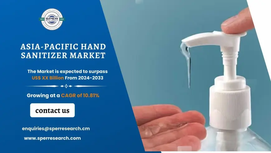 APAC Hand Sanitizer Market Insights, Trends and Forecast to 2033