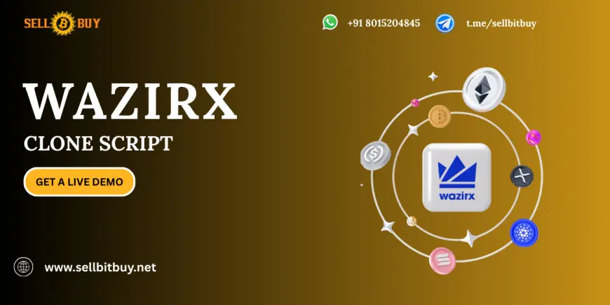 WazirX Clone Script 2025: Build Your Own High-Performance Crypto Exchange