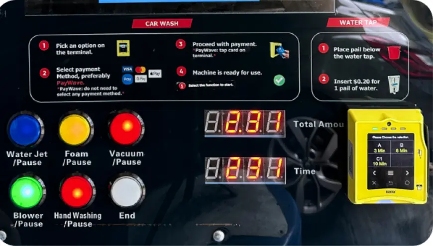 Modern Car Cleaning Solutions: Car Wash Vending Machine, Car Mat Cleaner Machine, and Car Cleaner Machine