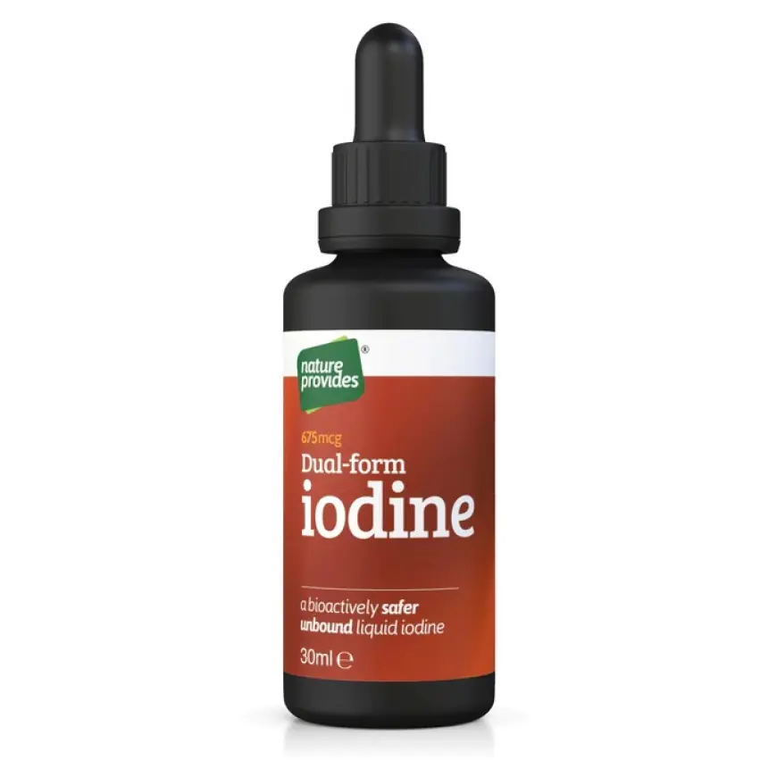 Jod Dual-Form Iodine 30 ml På Örtagubben