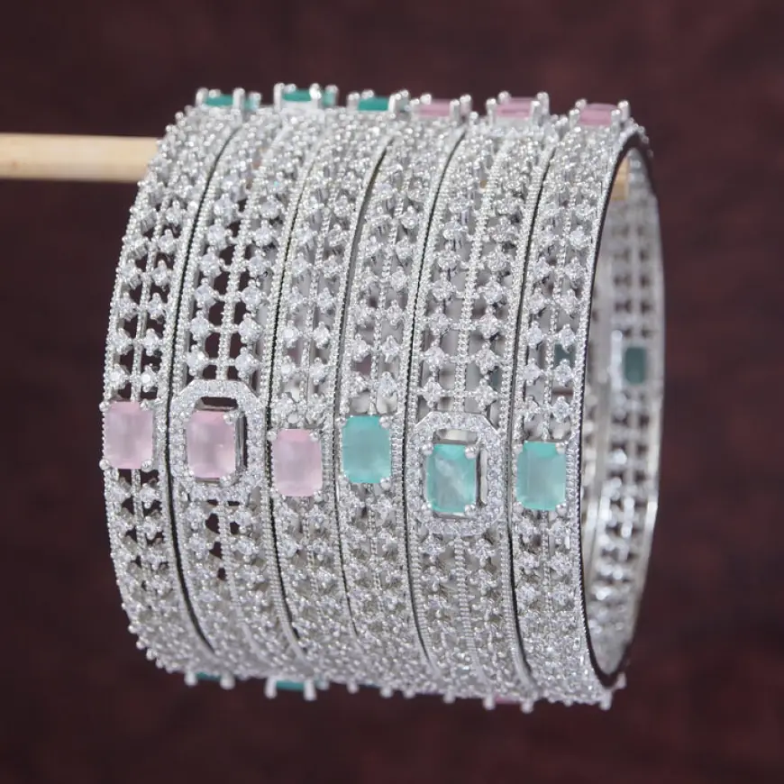 Shop Beautifull Silver Bangles for Women at Orna Jewellers
