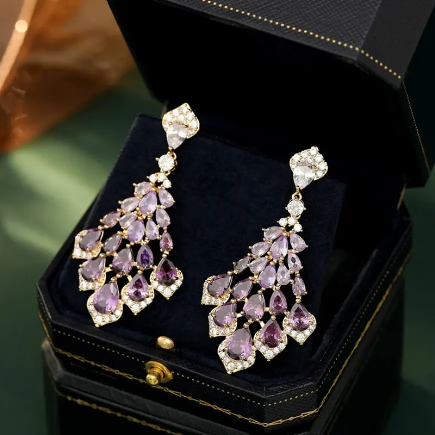 Glam Up Your Wedding Look with Stunning Bridal Earrings