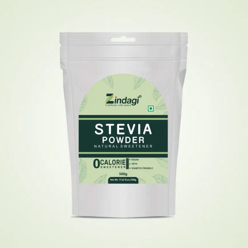 Zindagi Stevia Powder 500g | Natural Zero Calorie Sweetener