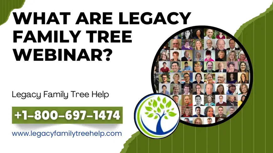 Learn with Legacy Family Tree Webinars