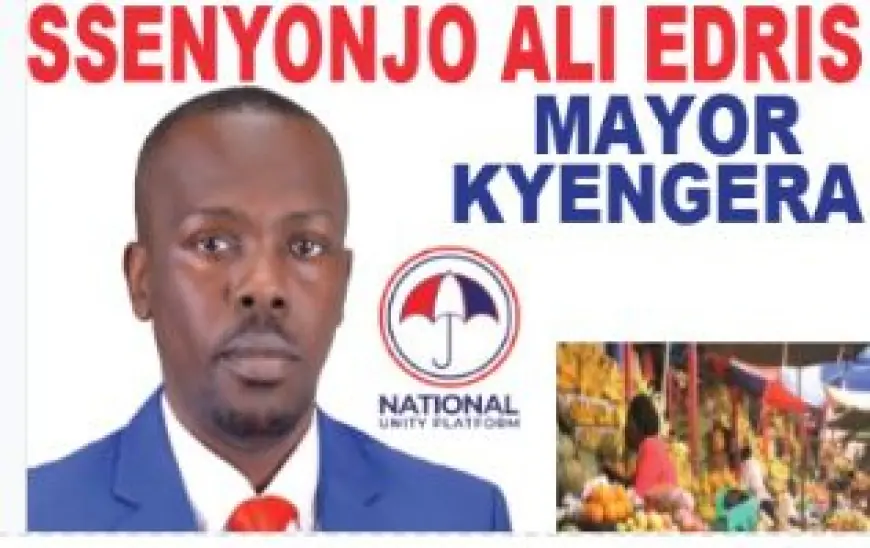 Ali Ssenyonjo Edriis Unveils Ambitious Manifesto For Mayor Of Kyengera Town Council