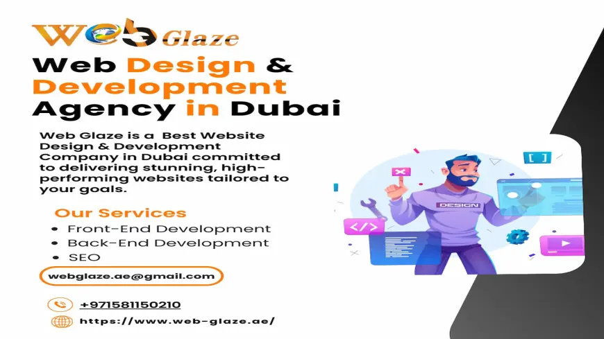 Top Website Design & Development Company in Dubai – Web-Glaze
