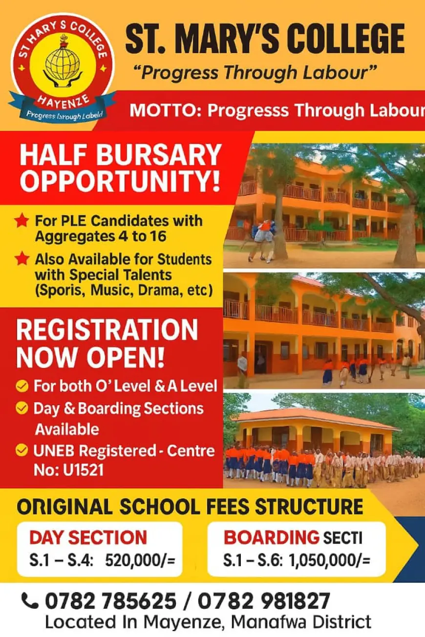 St. Mary’s College, Mayenze – A Place Where Children Thrive and Succeed