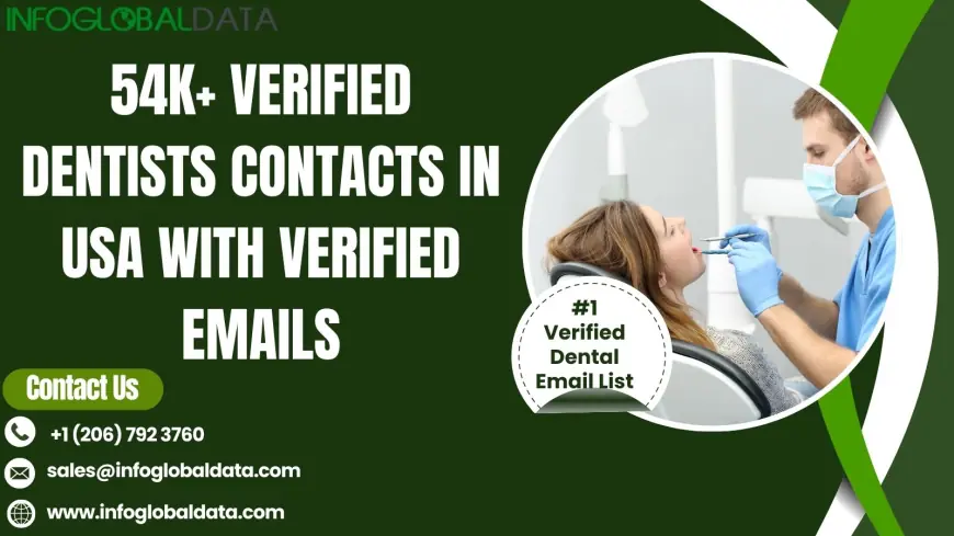 What Is a Dentist Email List and How InfoGlobalData Helps Boost Your Dental Marketing?