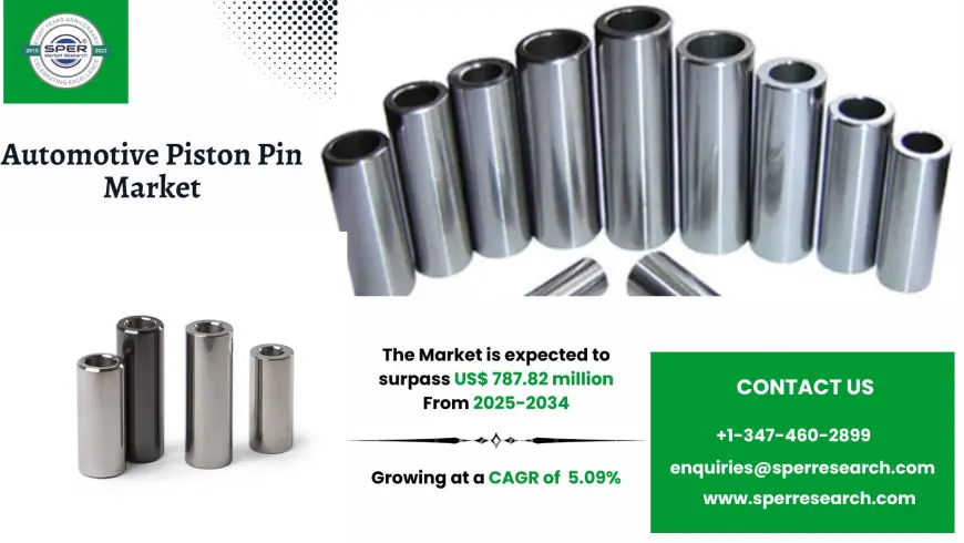 Automotive Piston Pin Market Size, Share and Forecast 2034