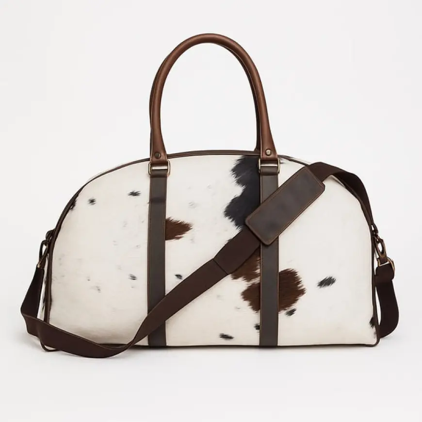 Stylish and Durable: The Beauty of Cowhide Bags by Melbourne Leather Co. 