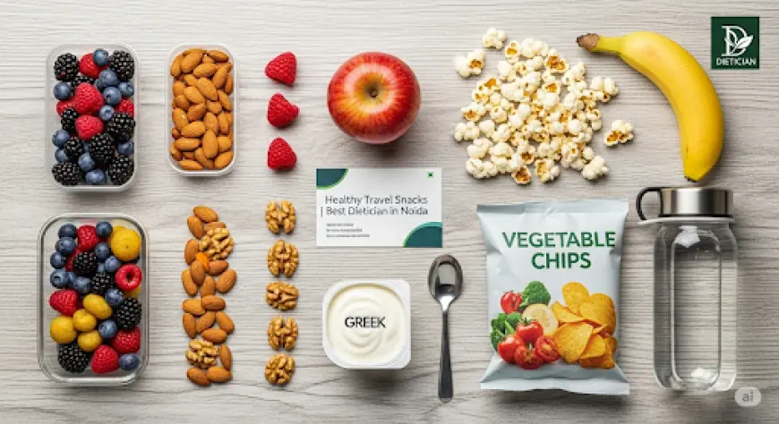 Healthy Travel Snacks | Best Dietician in Noida